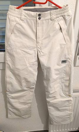 Verkaufe Helly Hansen Skihose in Weiss, Grösse M.
