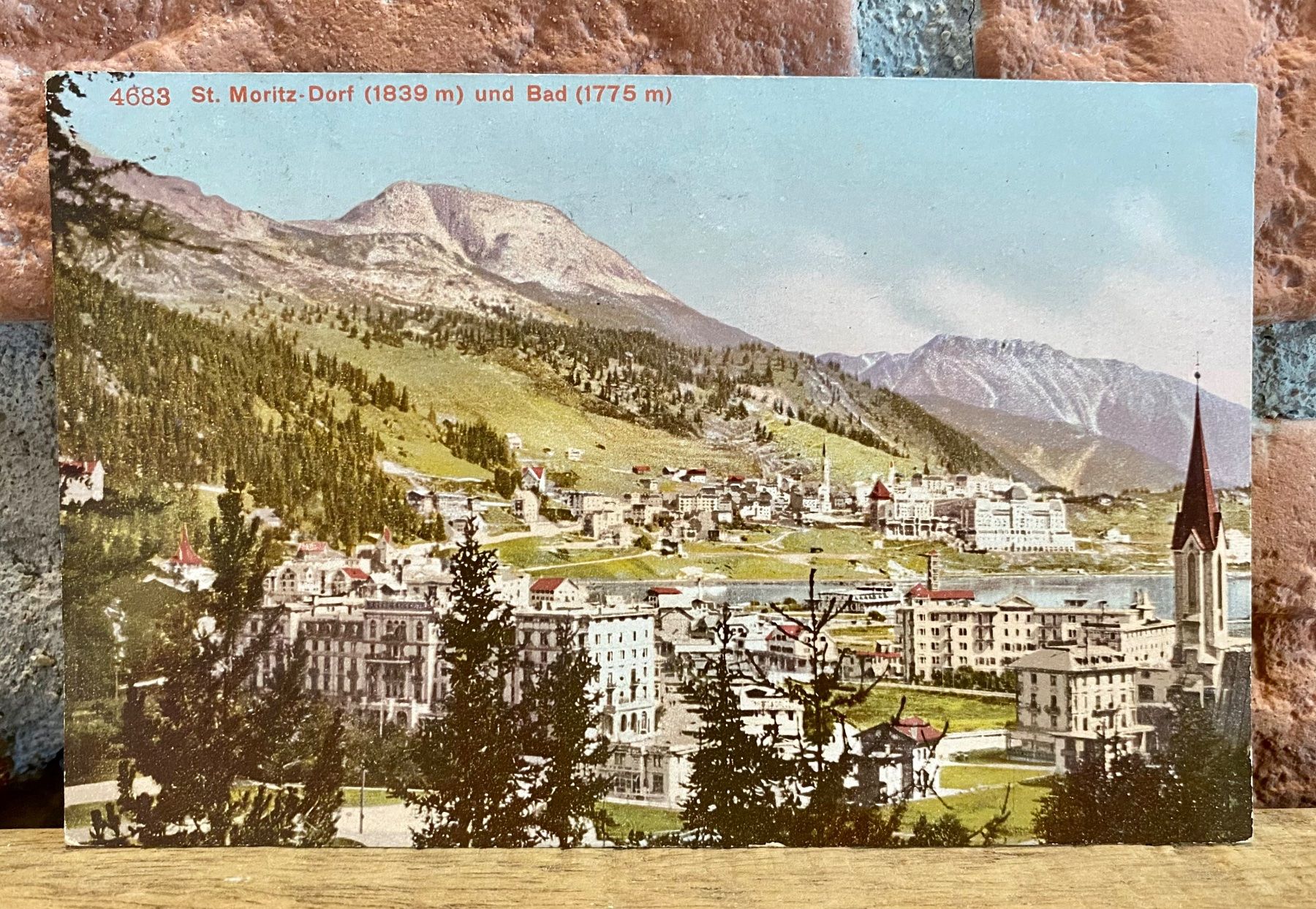 Cartes postales: ST. MORITZ DORF & Bad – D'occasion à Root par ENGLAND-TREASURES
