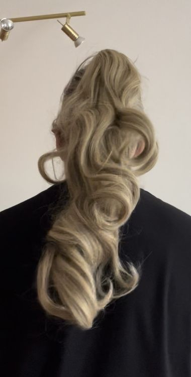 Pferdeschwanz-Perücke Mit Pony – Kurzer Afro-Look Mit Kordelzug, Clip-in, Für Partys & Täglichen Styling