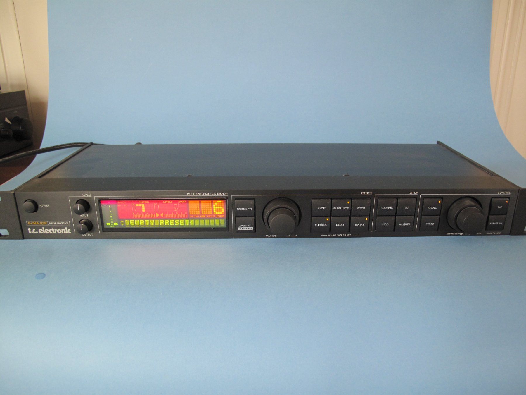 TC Electronic Equalizzatori: t.c. electronic G MAJOR Guitare Processor – Usato da Winterthur venduto da salzfass.19