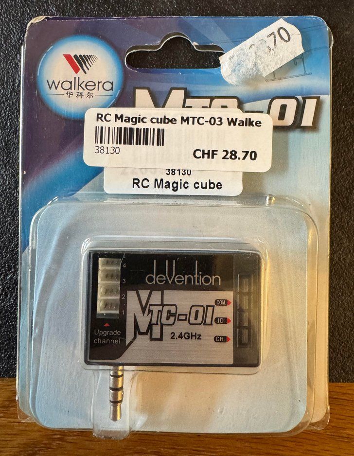 Walkera Telecomando: Walkera RC Magic Cube TC-01 Transmitter Modul – Nuovo e nell'imballaggio originale da Trélex venduto da Microcx2