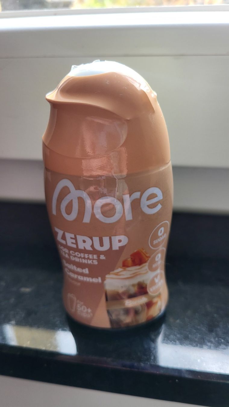 More Nutrition Cibi & Specialità: Zerup More Nutrition Salted Caramel – Nuovo e nell'imballaggio originale da Gettnau venduto da Federwind