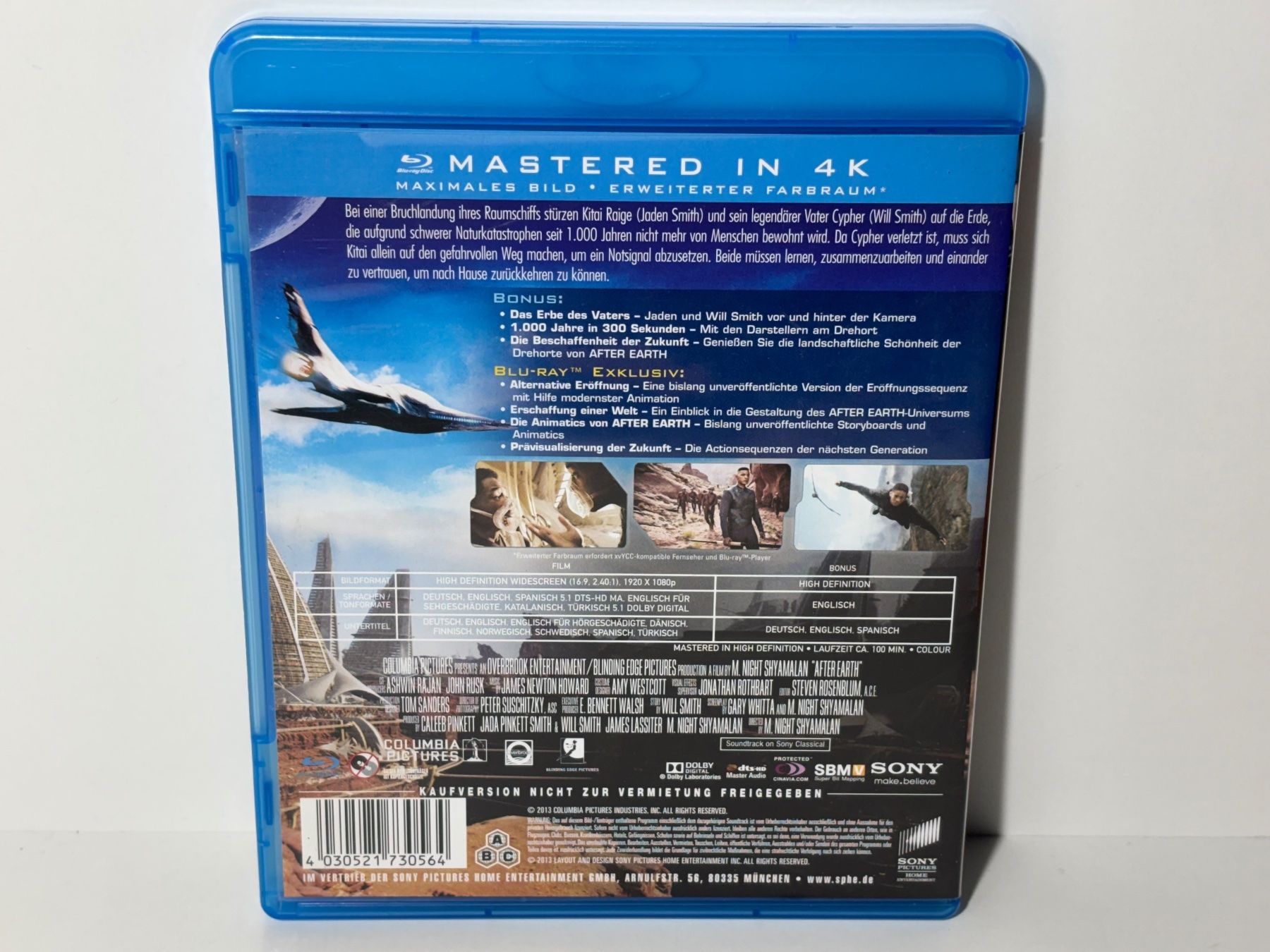 Tutti i DVDs: After Earth Blu Ray – Usato da Wilderswil venduto da Sstriker 1