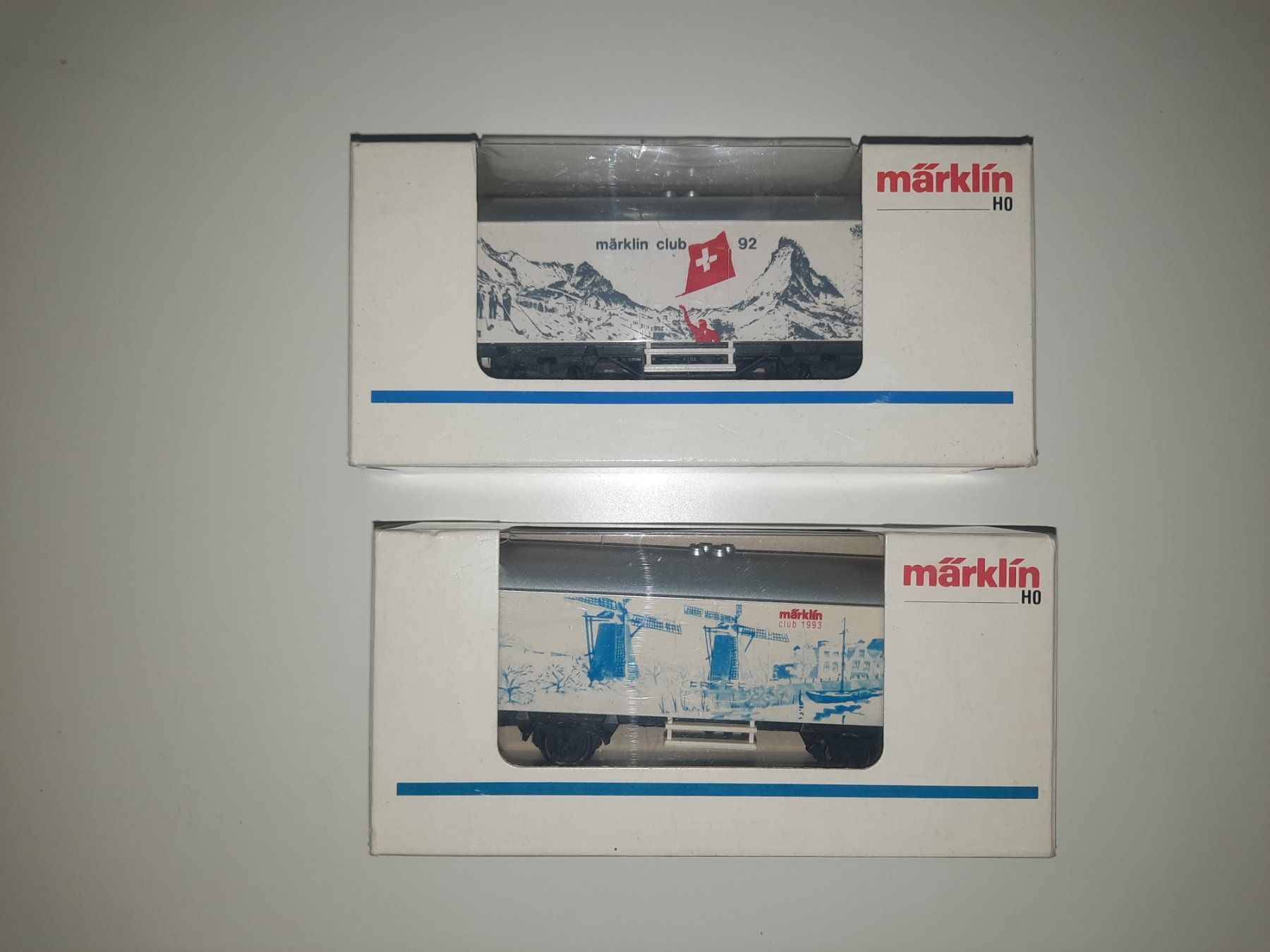 Märklin Modellini di ferrovie: Lot de 2 wagon Maerklin HO – Usato da Thônex venduto da Lasdunas