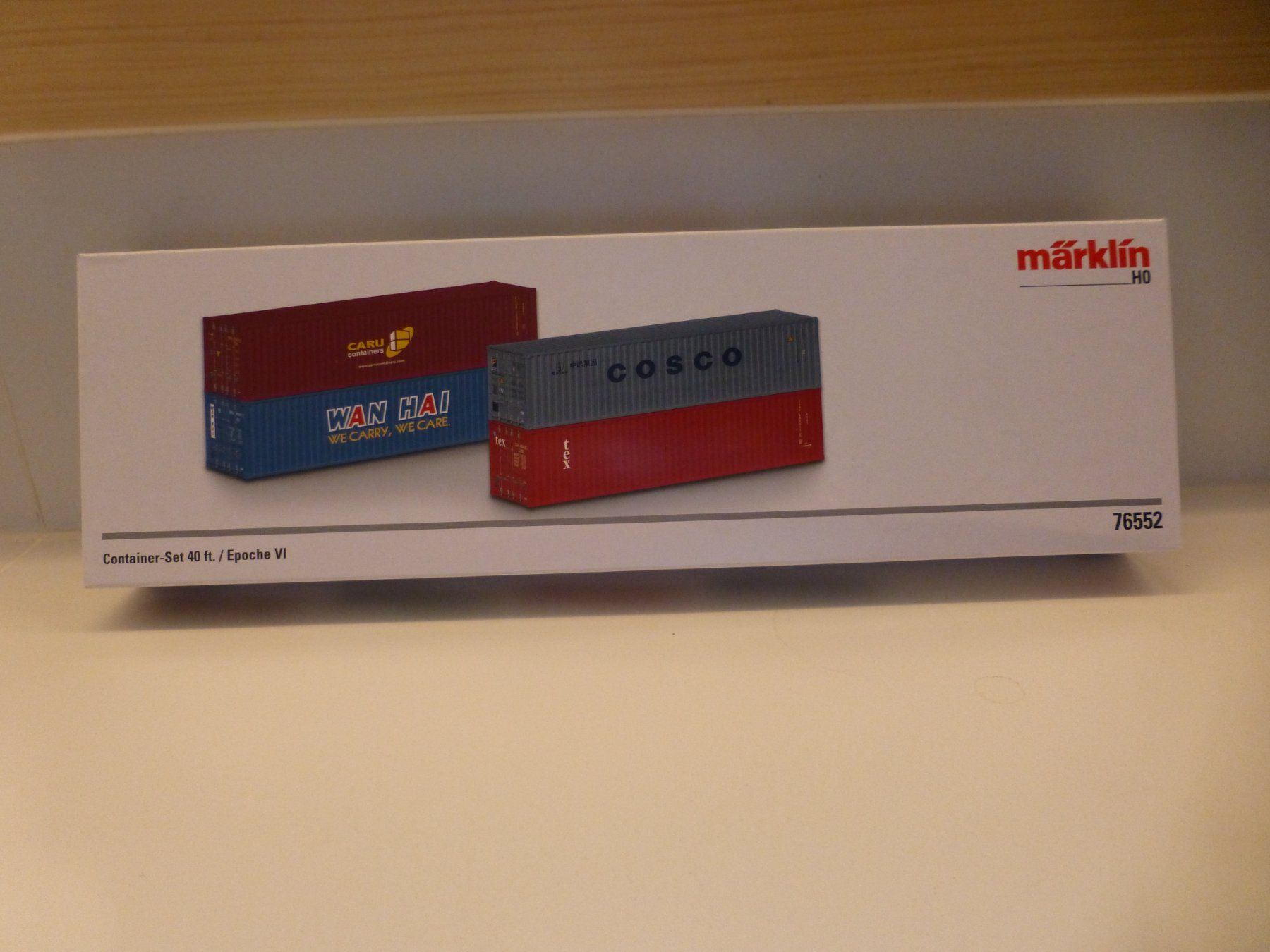 Märklin Trains électriques: Container-Set 40 ft. / Epoche VI – Neuf avec emballage d'origine à Emmetten par Waldhorn2