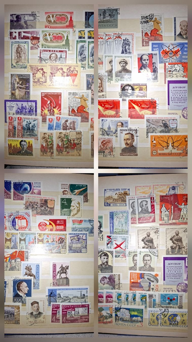 Alle Briefmarken: Briefmarken Sammlung Russland – Gebraucht aus Balgach von SIMEON27
