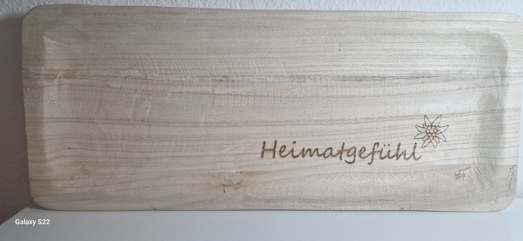 Holzartikel: Schönes Holzbrett Schwemmholz  – Neu und originalverpackt aus Brütten von Matossa1