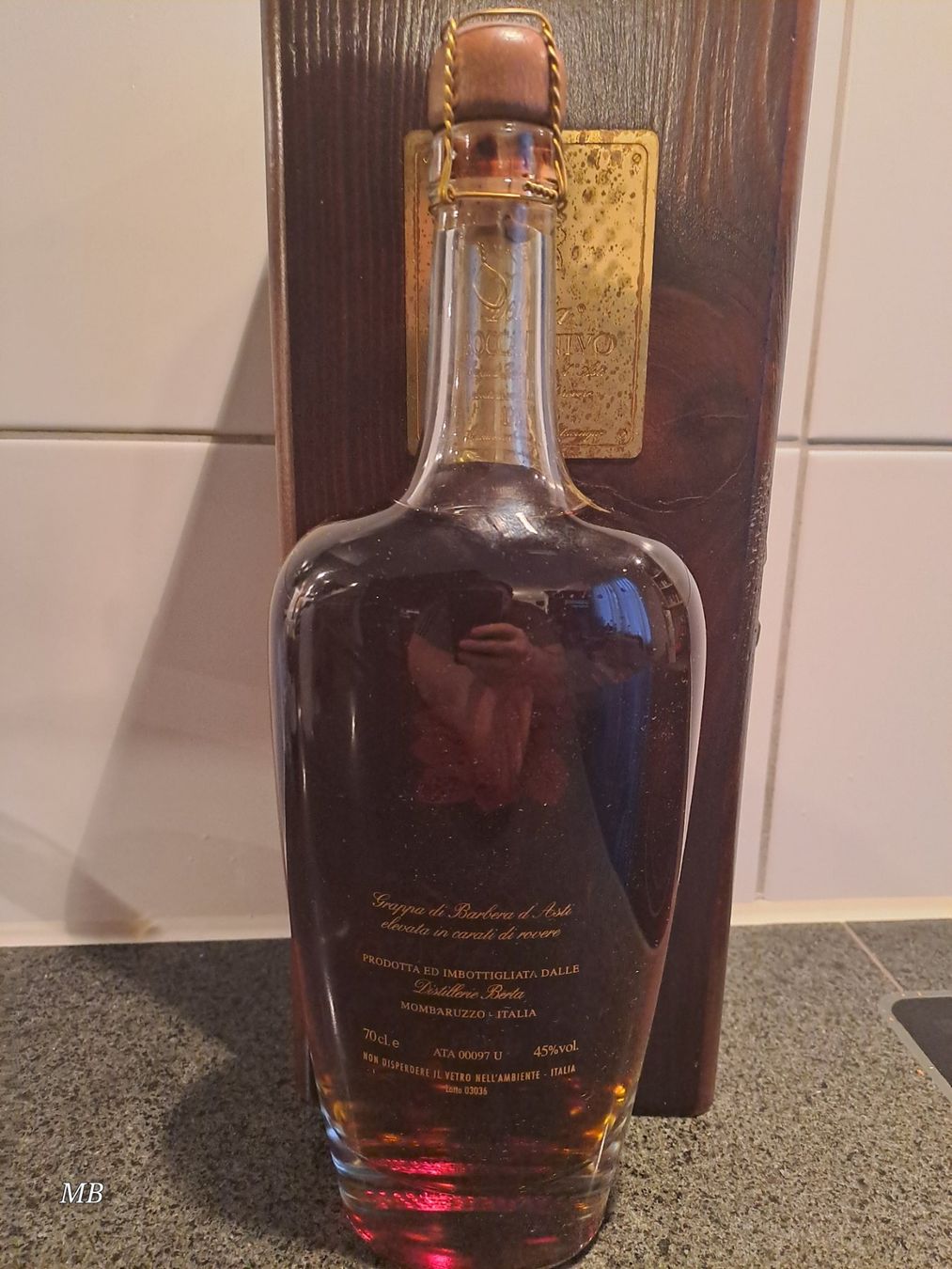 Berta Bevande alcoliche: Berta Grappa Roccanivo 1995 mit OHK – Nuovo e nell'imballaggio originale da Elsau venduto da Kellerraeumung 5