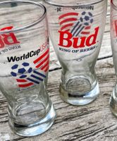 Budweiser Gläser World Cup 94 USA 36 Stück! NEU + ORIGINAL