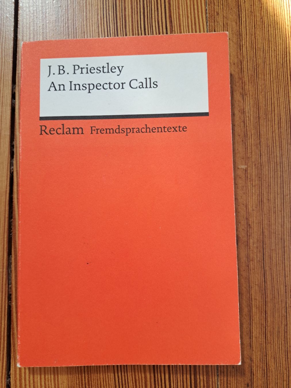 Bücher: An inspector calls - J.B. Priestley – Gebraucht aus Baden von lor_8pqc