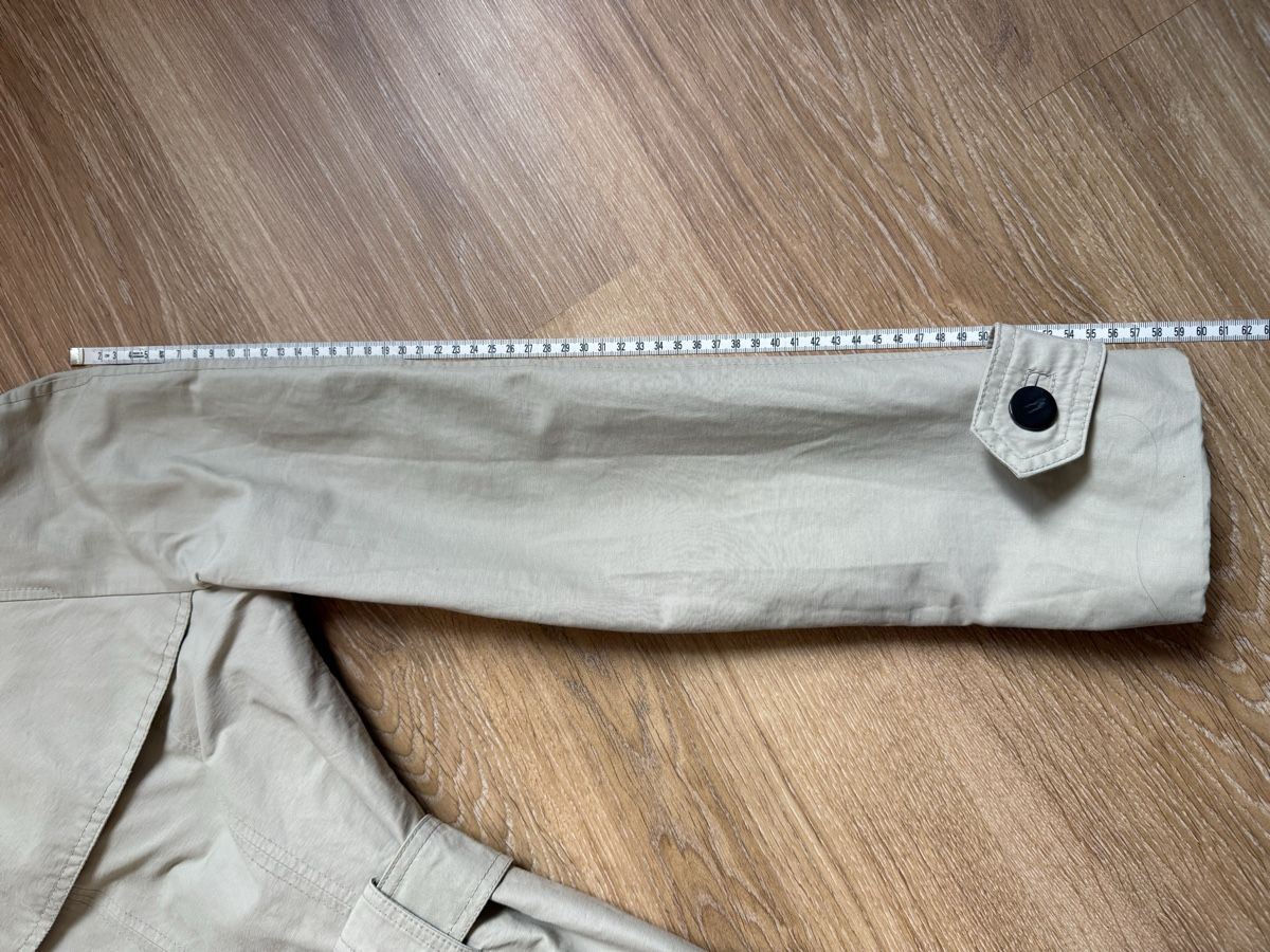 Mango Cappotti: Trench-coat couleur sable Mango, t.36/S – Usato da Tavannes venduto da Thriftshop 4