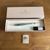Bortoletti Calligraphy Set Murano Glas