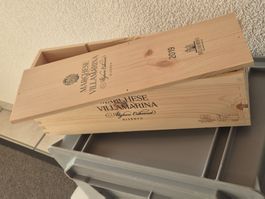 Weinkiste leer  37x12x12.3 cm