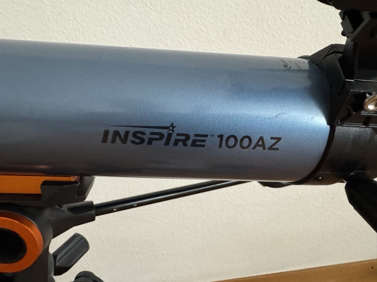 Celestron Telescopi: CELESTRON Inspire 100mm AZ Refraktor Teleskop – Usato da Zunzgen venduto da milesdavis76 2