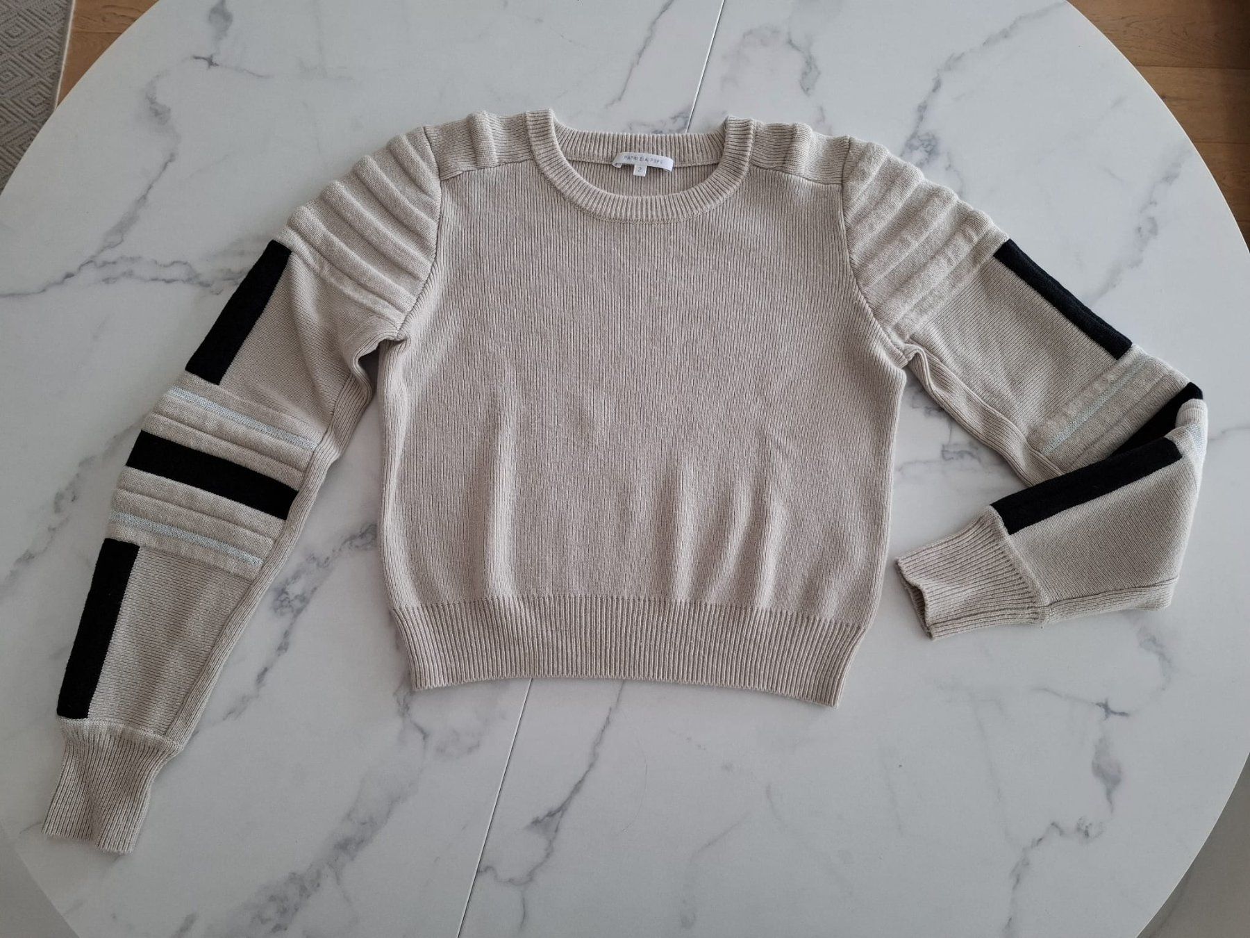 Patrizia Pepe Maglioni & Felpe: Patrizia Pepe Strickpullover mit Details, Gr. 2, KP: 269.- – Usato da Massagno venduto da Michaela.F