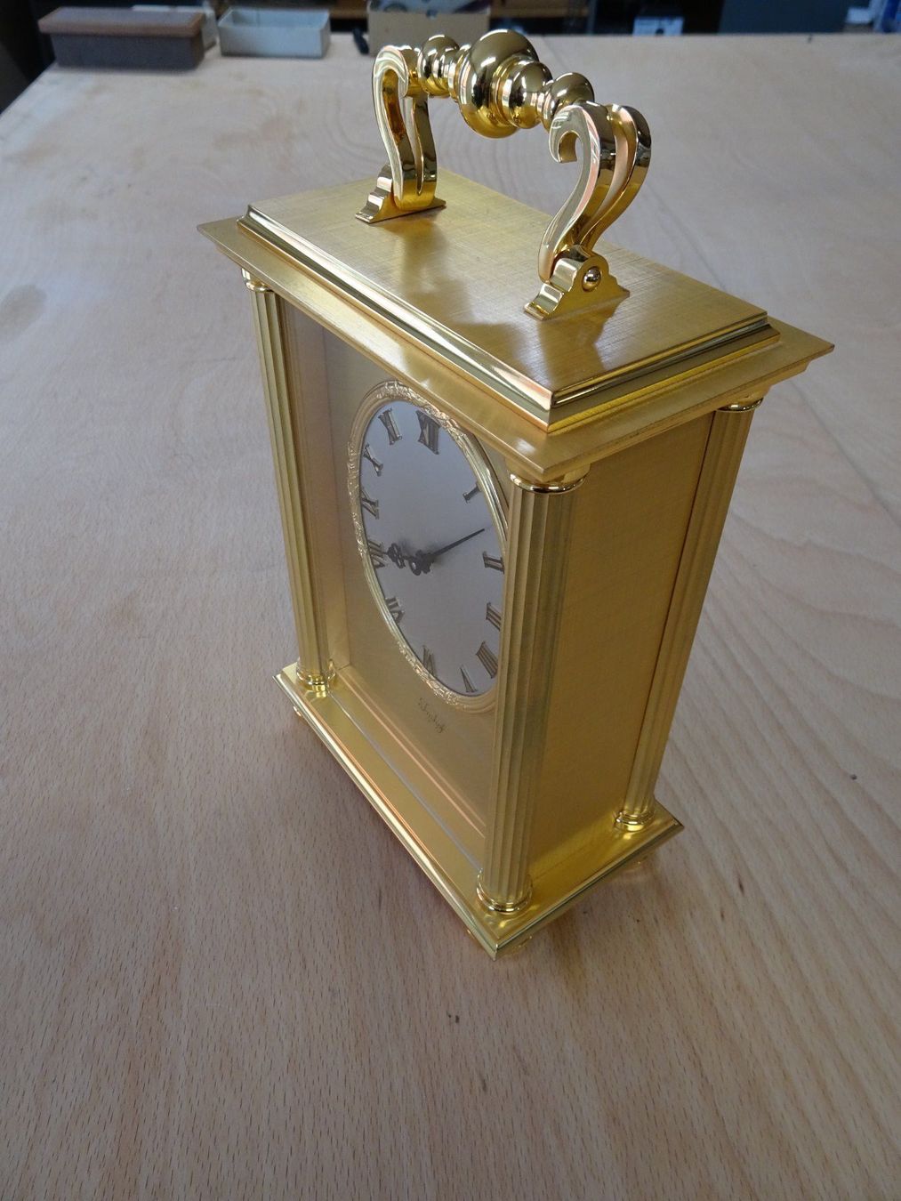Imhof Orologi da terra & Orologi da parete: Imhof Tischuhr – Usato da Winterthur venduto da Sintoras01 2
