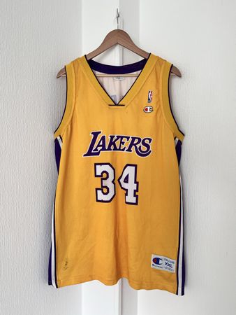 Los Angeles Lakers Jersey O'Neal 34 Champion XXL