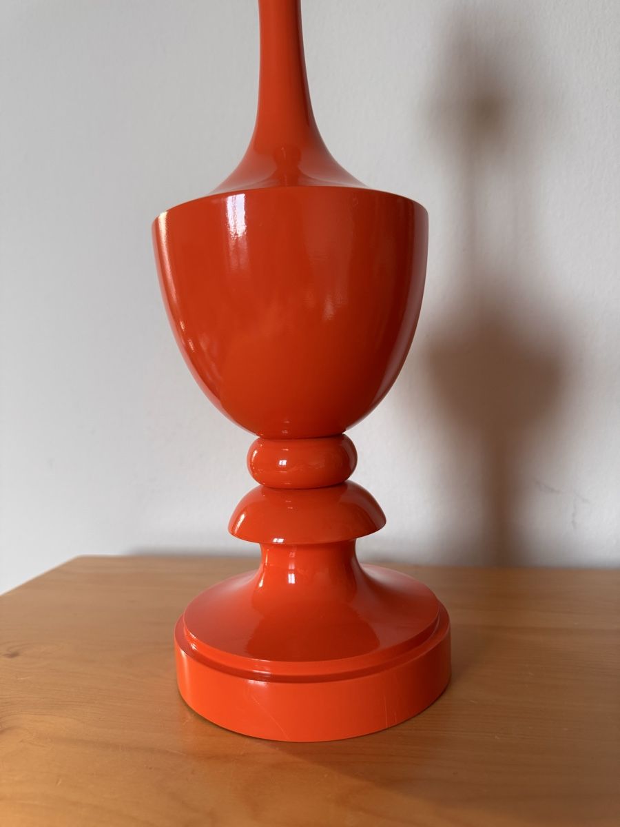 Lampes: Lampe de table Philippe Capelle orange bon état – D'occasion à Vésenaz par ang_5z9t 3