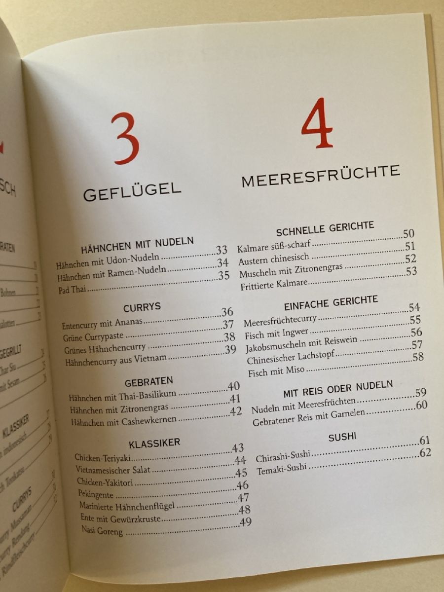 Libri: Asiatisch Kochen nach Bildern – Usato da Zürich venduto da 000rk 4