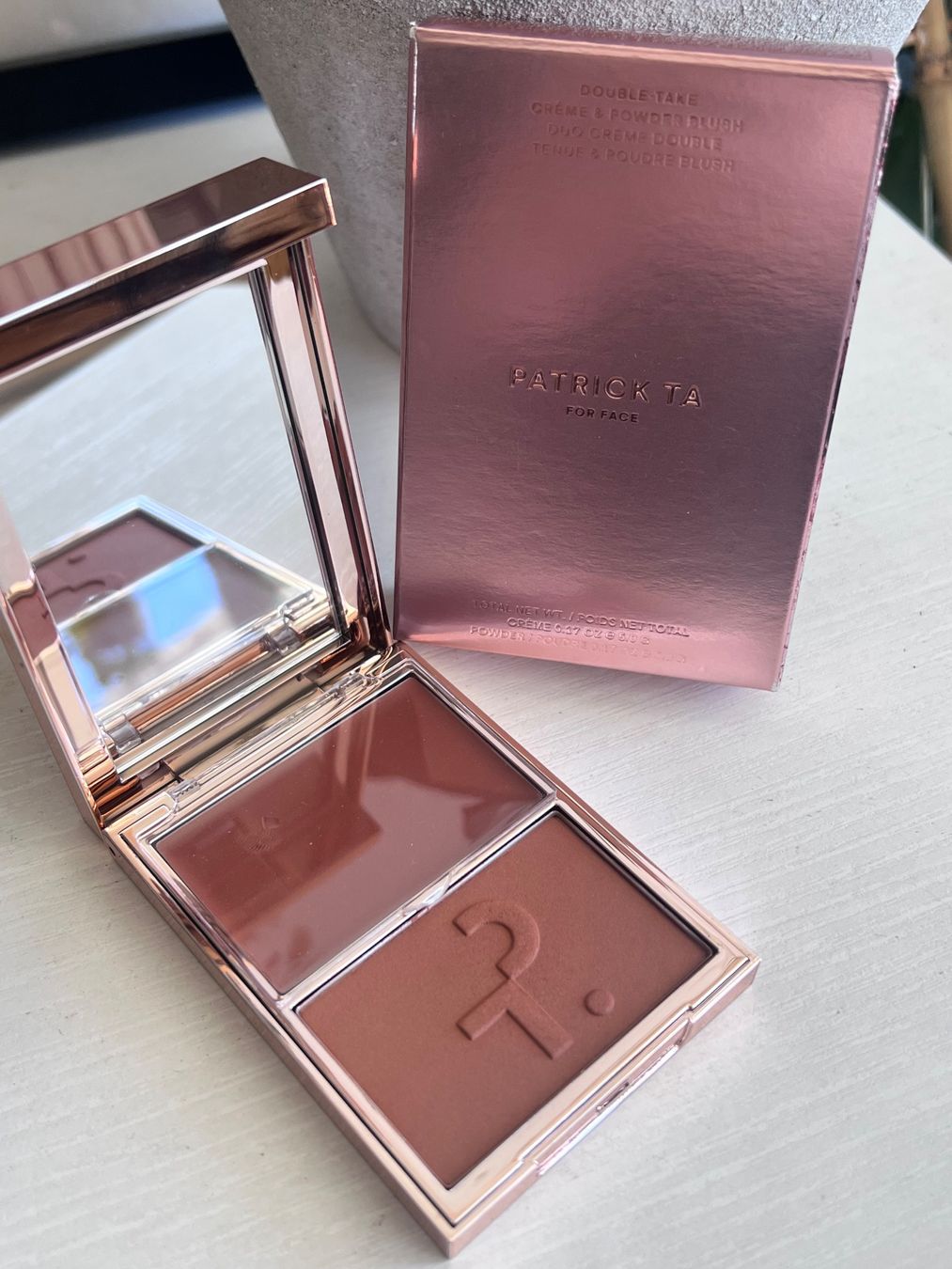Make-up: Patrick TA Major Headlines Double-Take Crème & Powder Blush – Usato da Effretikon venduto da YaMn 4