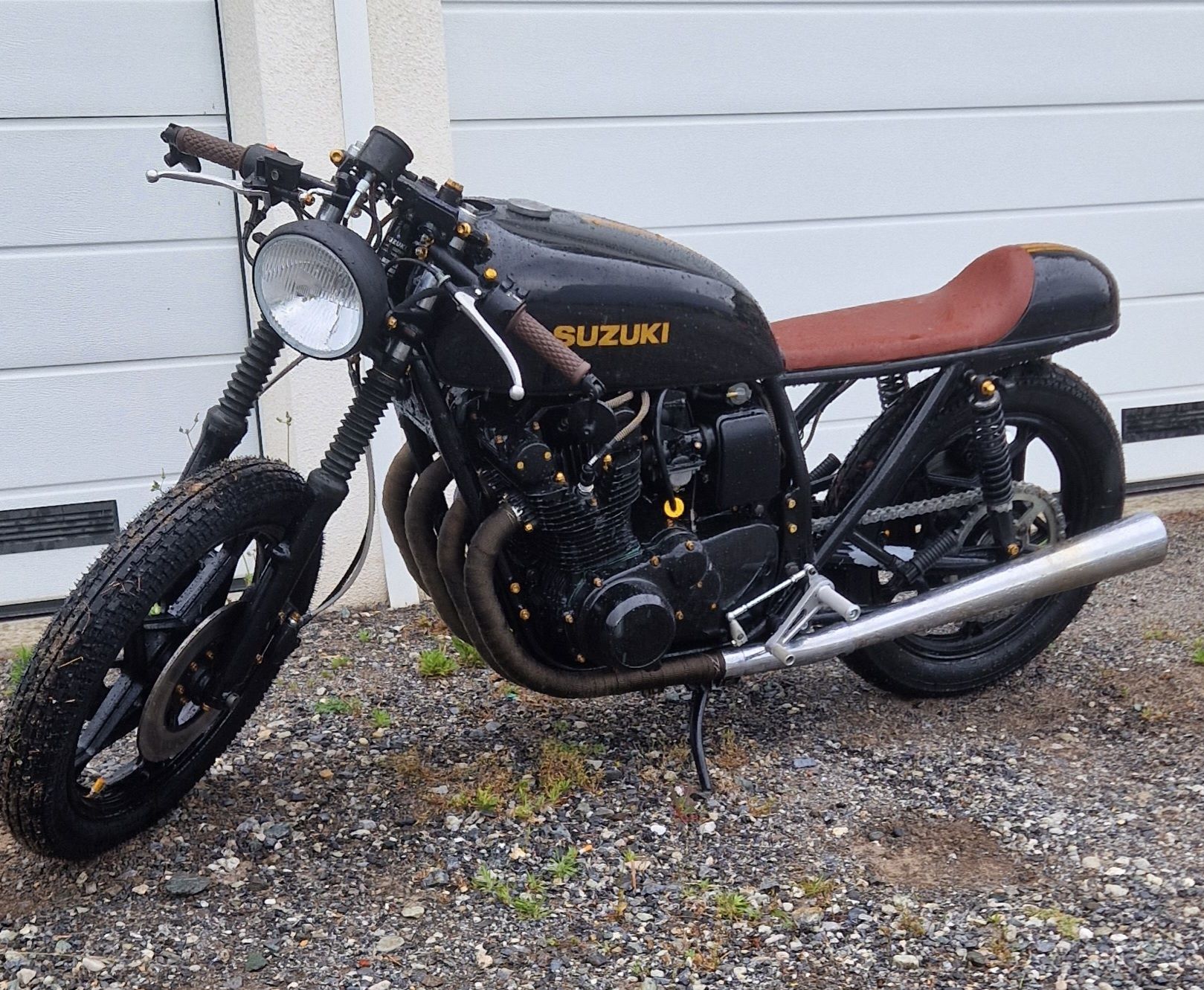 Strada: Suzuki GS750E caferacer – Nuovo (secondo la descrizione) da Miège venduto da Claviensven