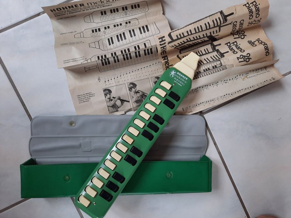 HOHNER, MELODICASOPRANO. Made in GERMANY, De 1970 Acheter sur Ricardo