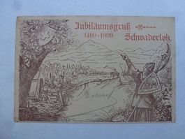 AK Jubiläumsgruss 1499-1899 Schwaderloh