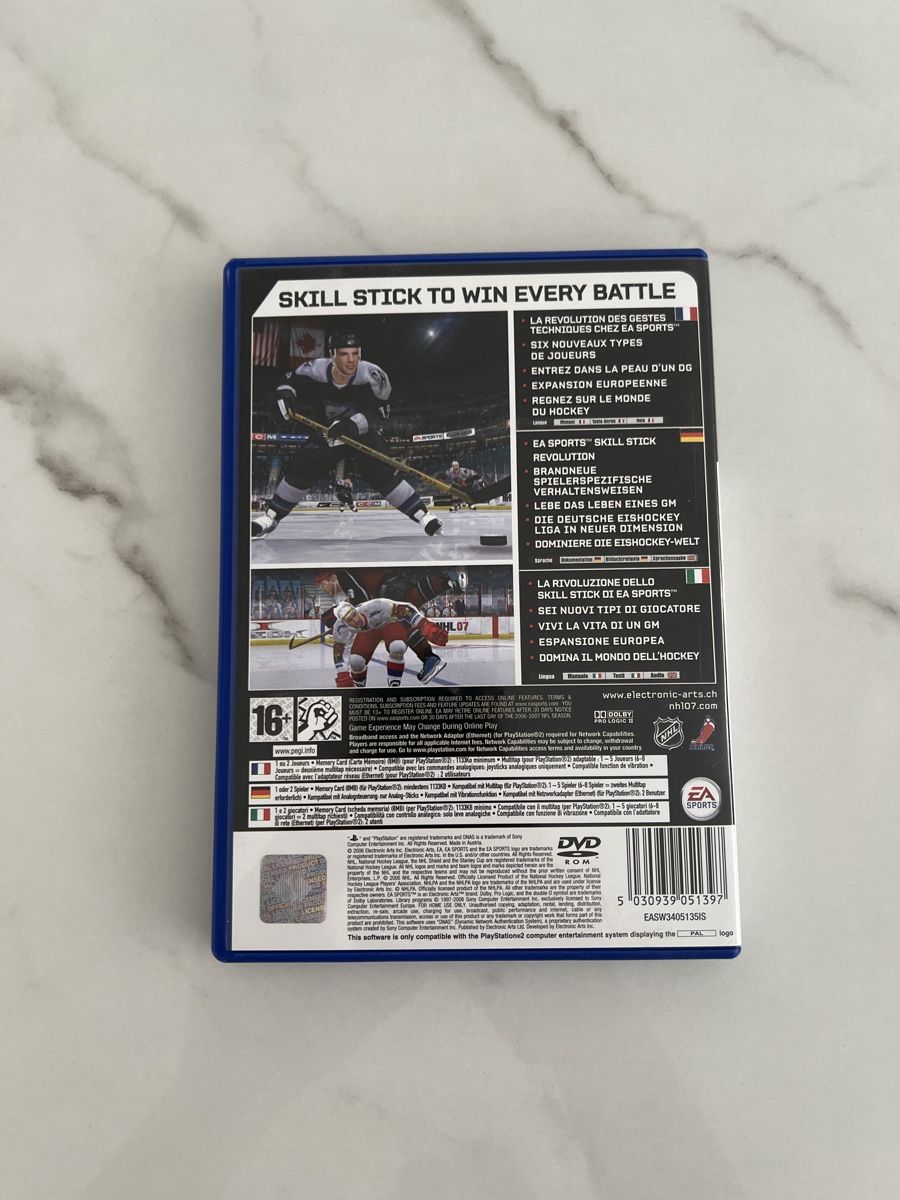 Giochi: NHL 07 Playstation 2 / PS2 Game Eishockey – Usato da Düdingen venduto da Joeymoey 2
