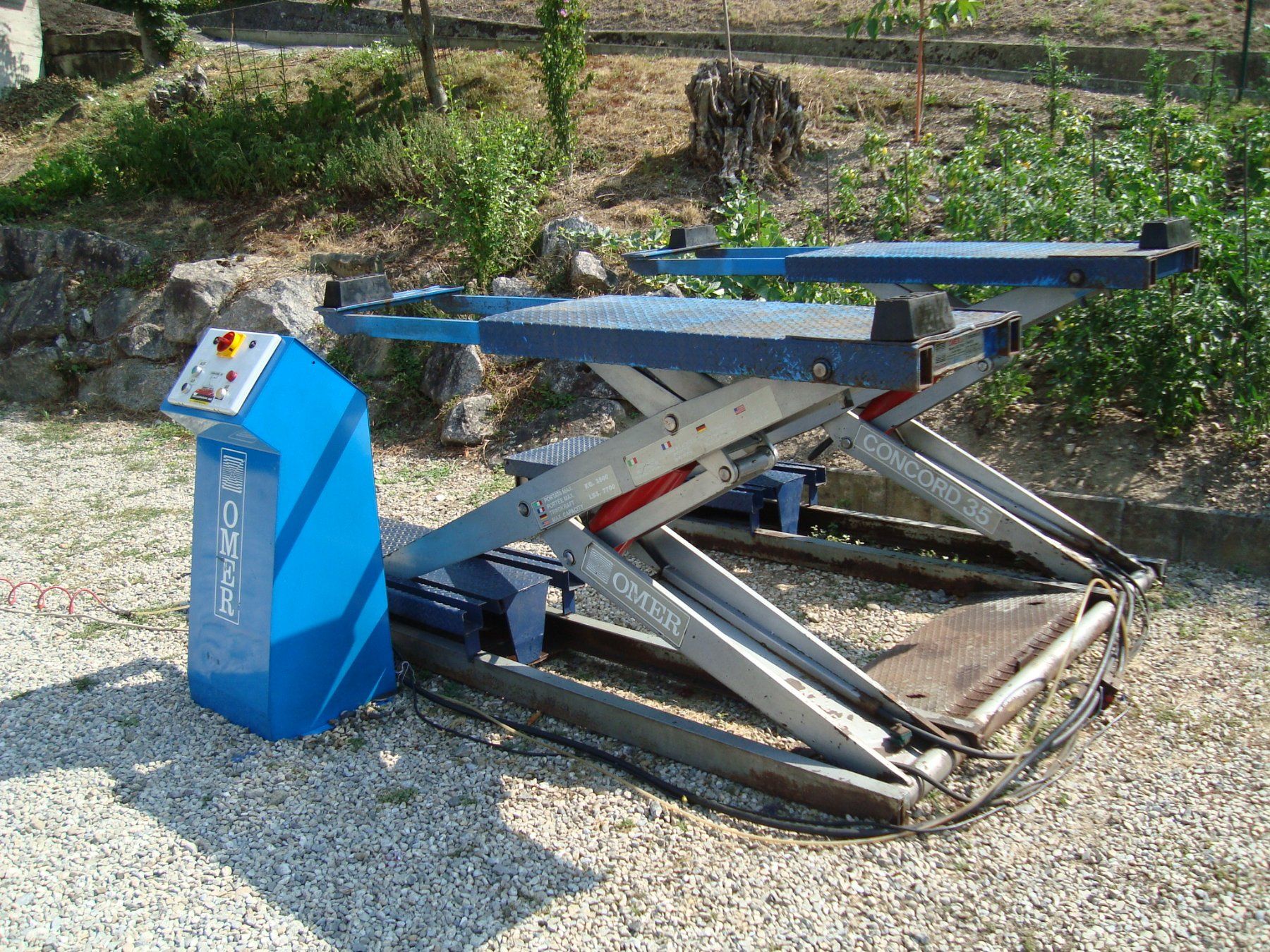 Piattaforme elevatrici & Crick: Scherenhebebühne / Scherenlift OMER 3.5 Tonnen – Usato da Knutwil venduto da marcel41170 1