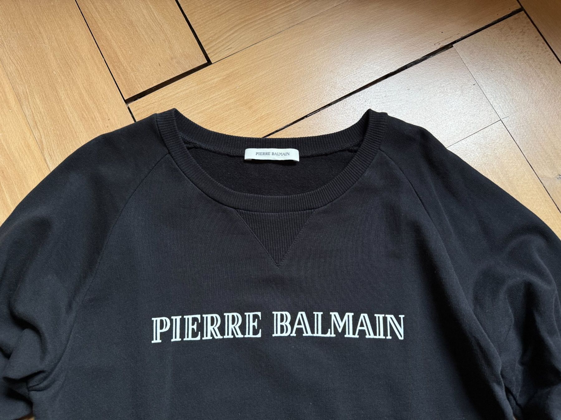 Balmain Maglioni & Felpe: PIERRE BALMAIN - Sweatshirt schwarz 48 – Usato da Zürich venduto da Diazaio 1