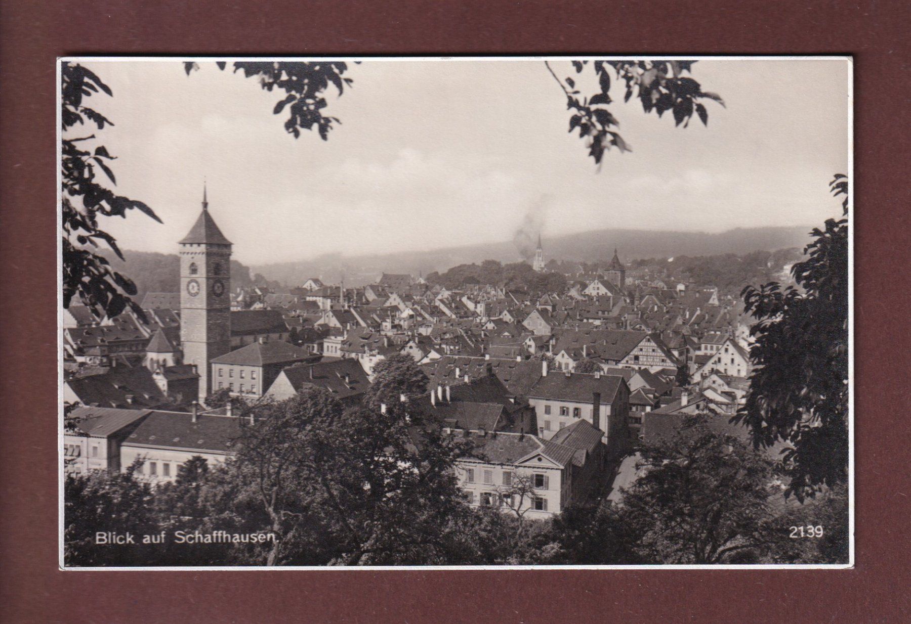 Cartes postales: Blick auf SCHAFFHAUSEN – D'occasion à Pully par nicecards