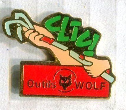 Placchette & Badge: Outils Wolf – Usato da Basel venduto da Butsch5