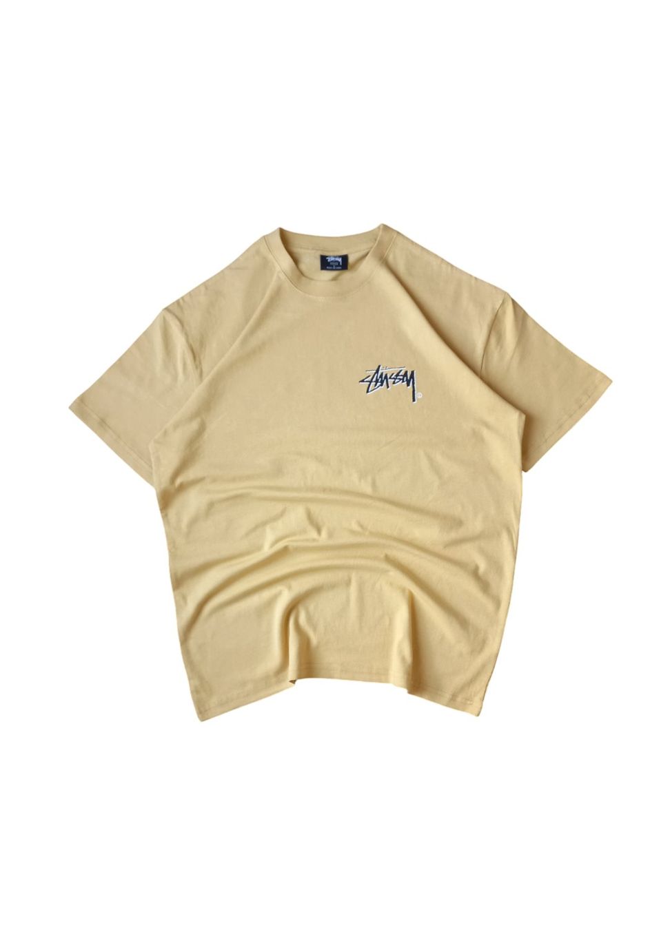Stüssy T-shirt: Stüssy Tee Yellow (S) – Nuovo e nell'imballaggio originale da Chamoson venduto da Sapoloshop 1