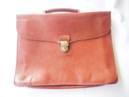 Cartable d'occasion en cuir véritable *