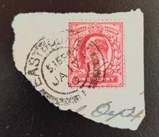 Briefmarke GB King Edward VII 1902