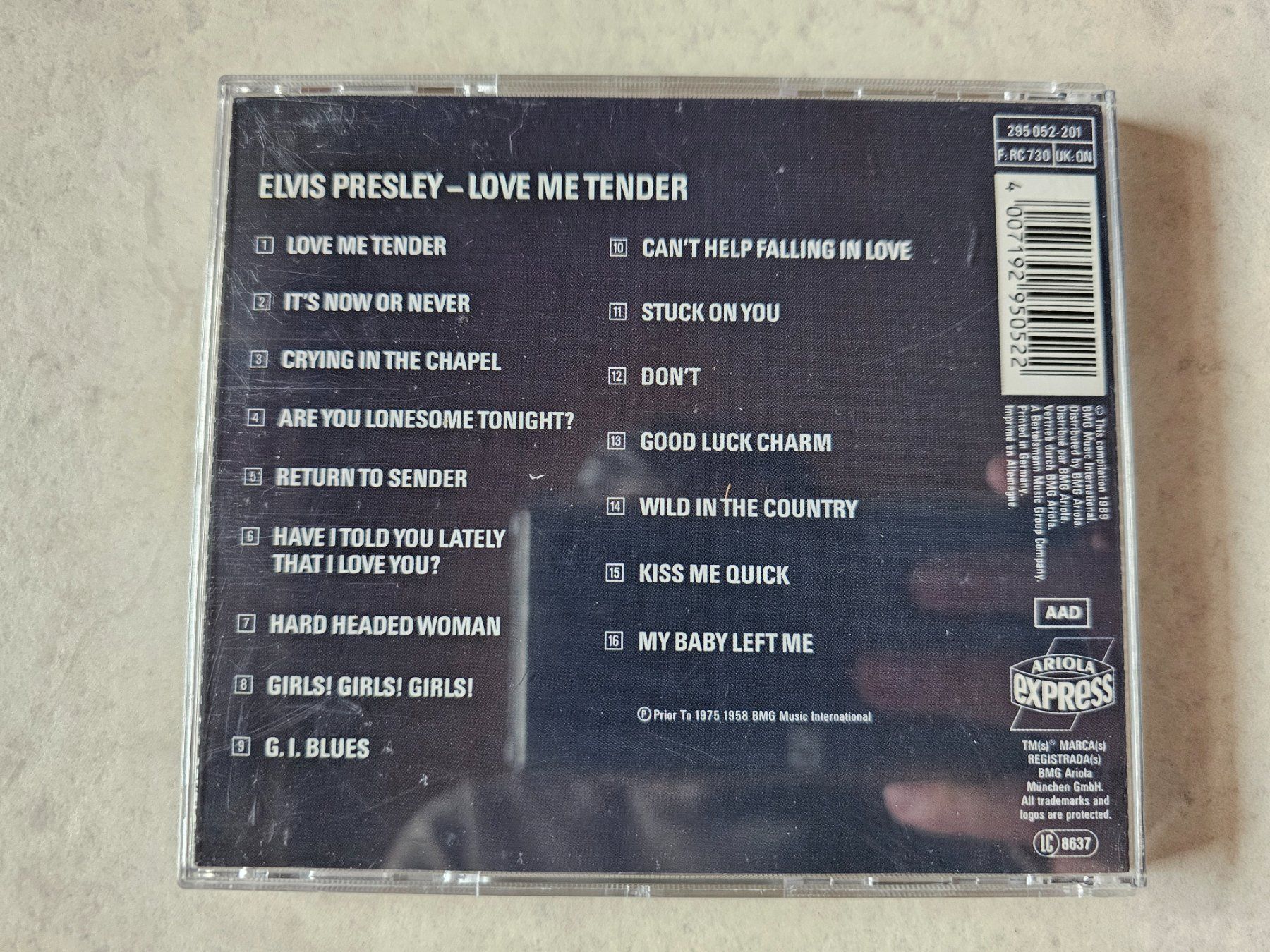 CD: Elvis Presley  -  Love me Tender – Usato da Schneisingen venduto da backstore24 1