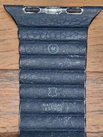 Apple Watch Leather Loop 42/44/45 mm M schwarz Original