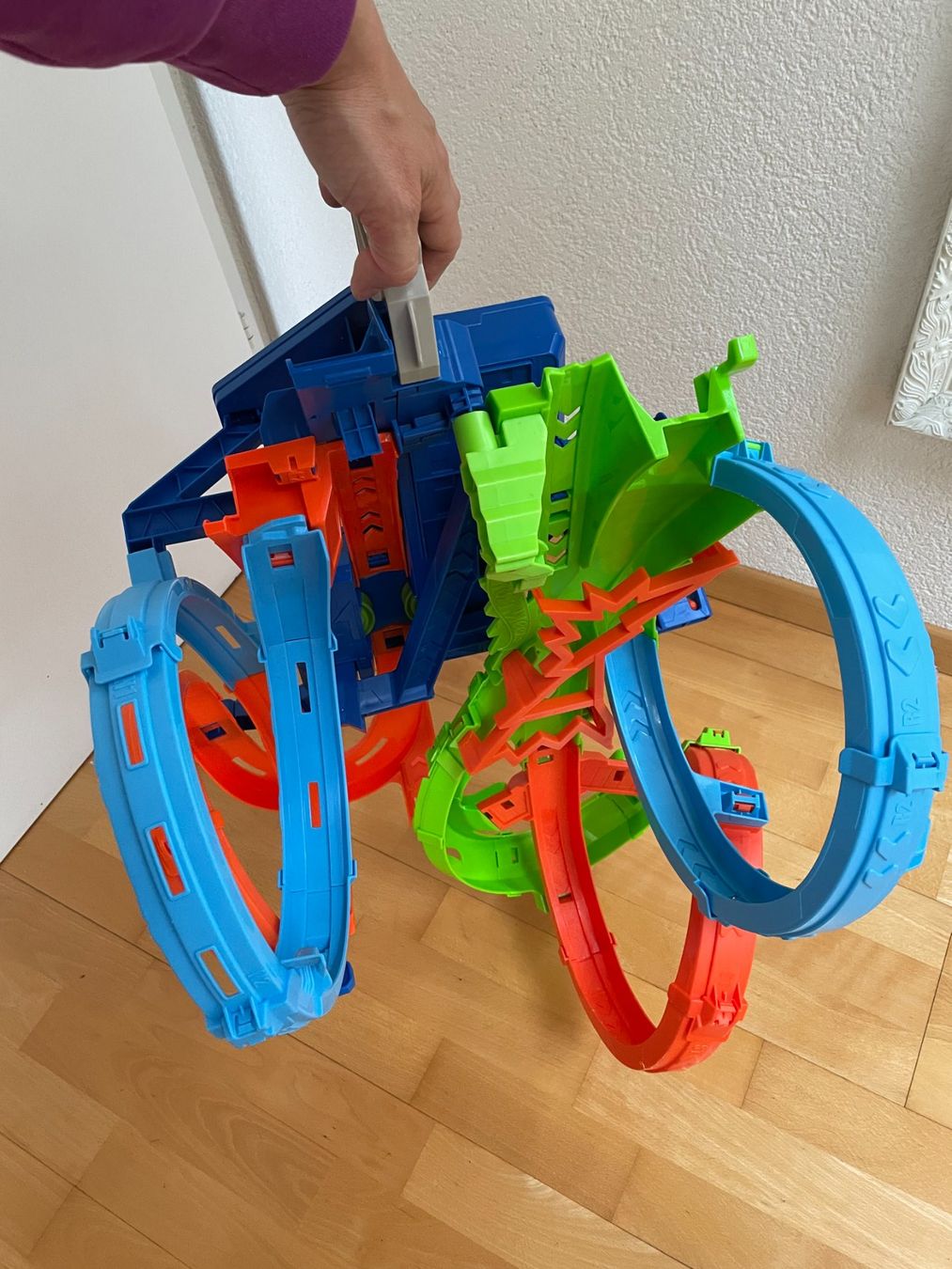 Hot Wheels Piste: Hot Wheels Endlos-Rennbahn – Usato da Rubigen venduto da ar2_g7xv 4