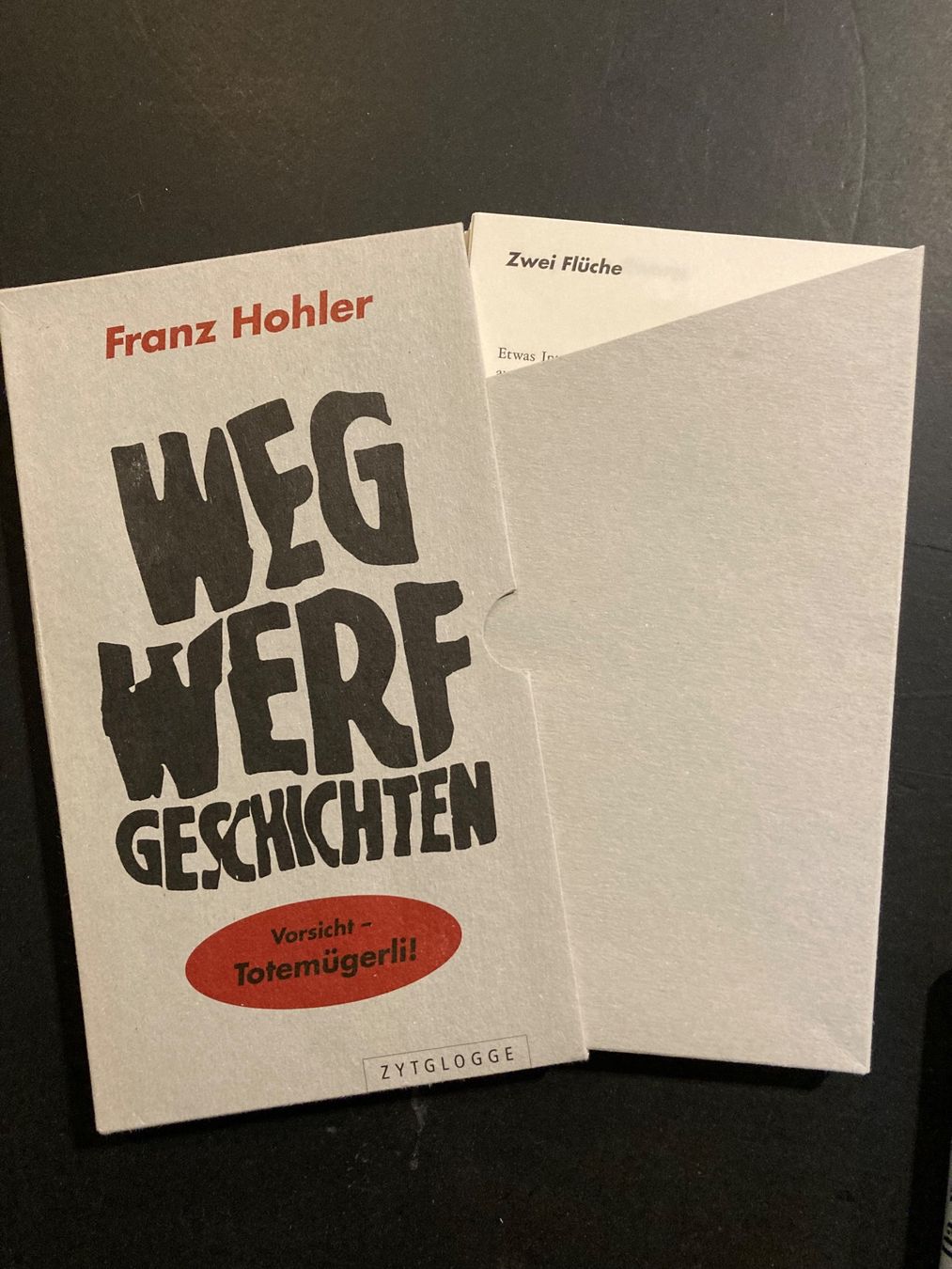 Libri: Franz Hohler: 4 Romane – Usato da Winterthur venduto da mailer57 6