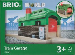 BRIO 33574 TRAIN GARAGE WOODEN RAILWAY TRACK SYSTEM new