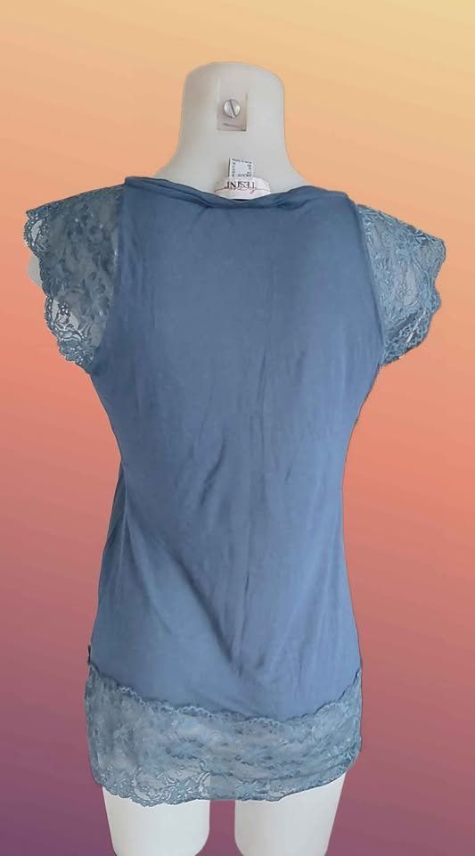 T-shirt: Blaues Sommer Shirt – Nuovo (secondo la descrizione) da Aarburg venduto da Hystoria 1