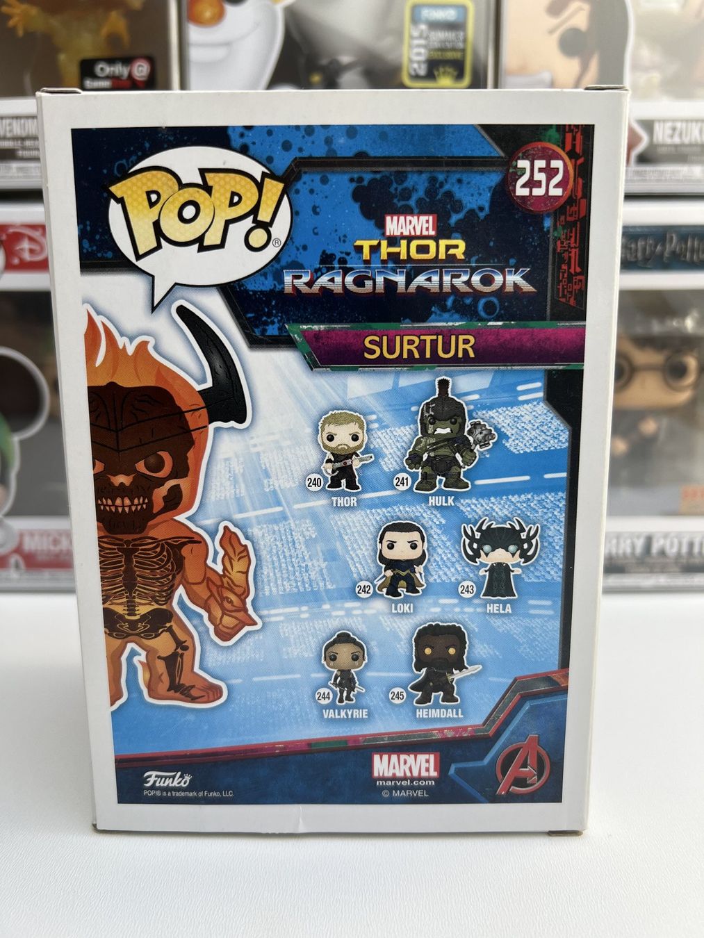 Funko Statuette: Funko POP! Marvel Thor Ragnarok Surtur Edition Limitée – Nuovo e nell'imballaggio originale da Le Mouret venduto da perfectbijou 2