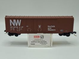 Micro-Trains 75030 N&W Boxcar, 50 Foot, Steel in OVP (E)