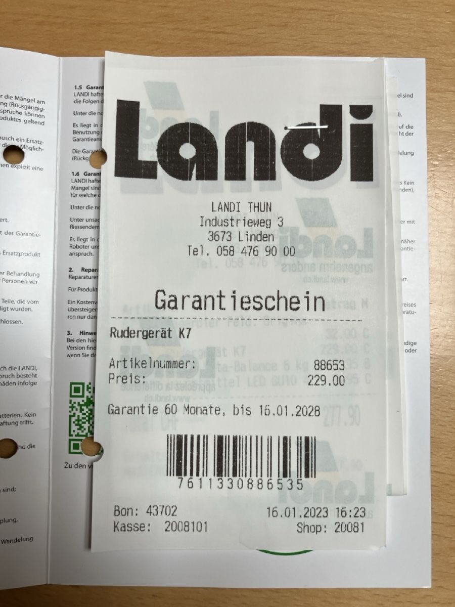 Hometrainer: Rudergerär – Usato da Linden venduto da tsasag 4
