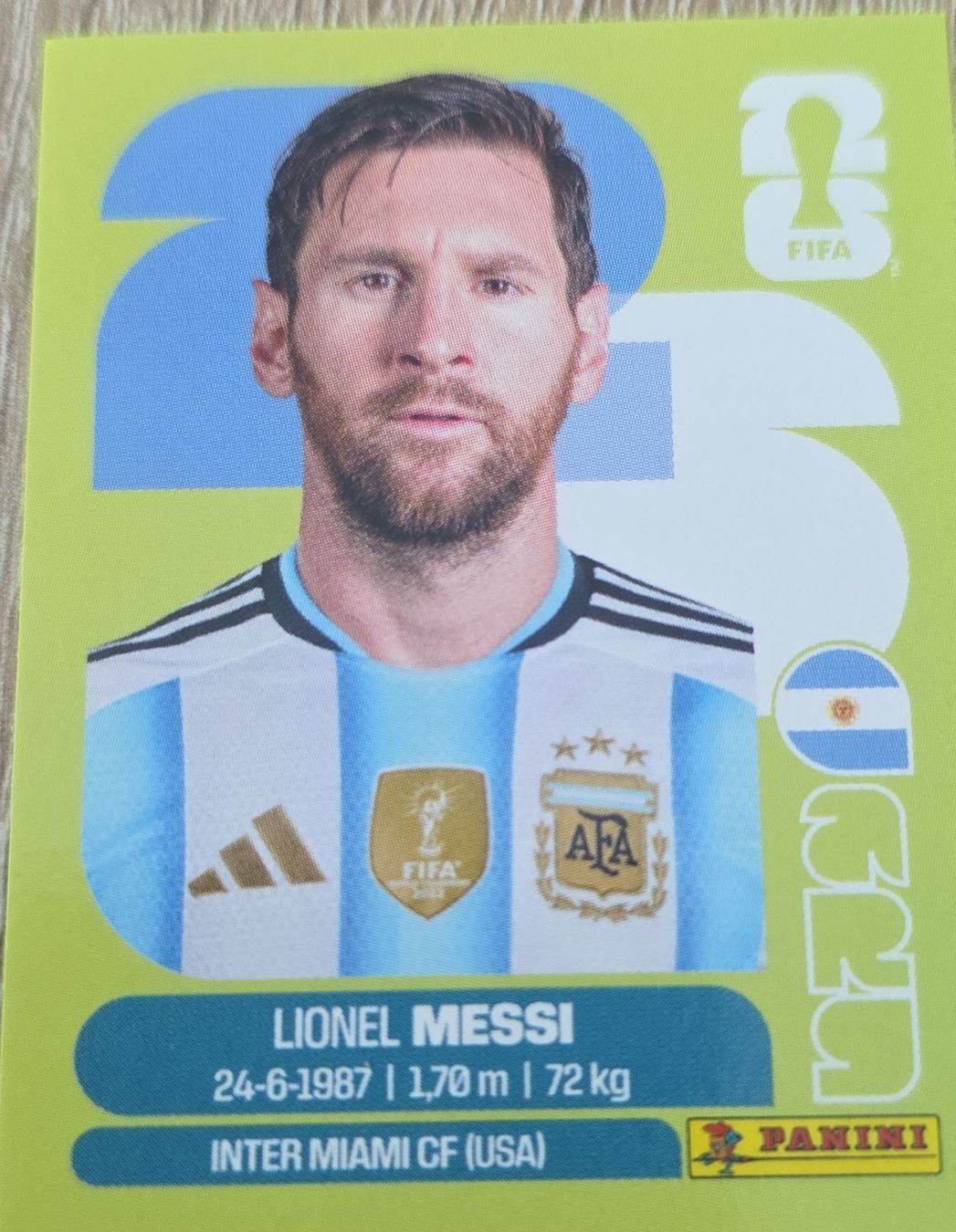 Panini Sammelbilder & Trading cards: Figurina Lionel Messi  – Gebraucht aus Massagno von Arj87