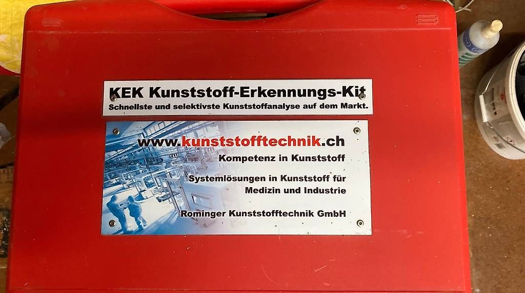 Kit di costruzioni: Kunststoff Erkennungs Kit - Analyse von Kunststoffen – Usato da Schaffhausen venduto da MCaj