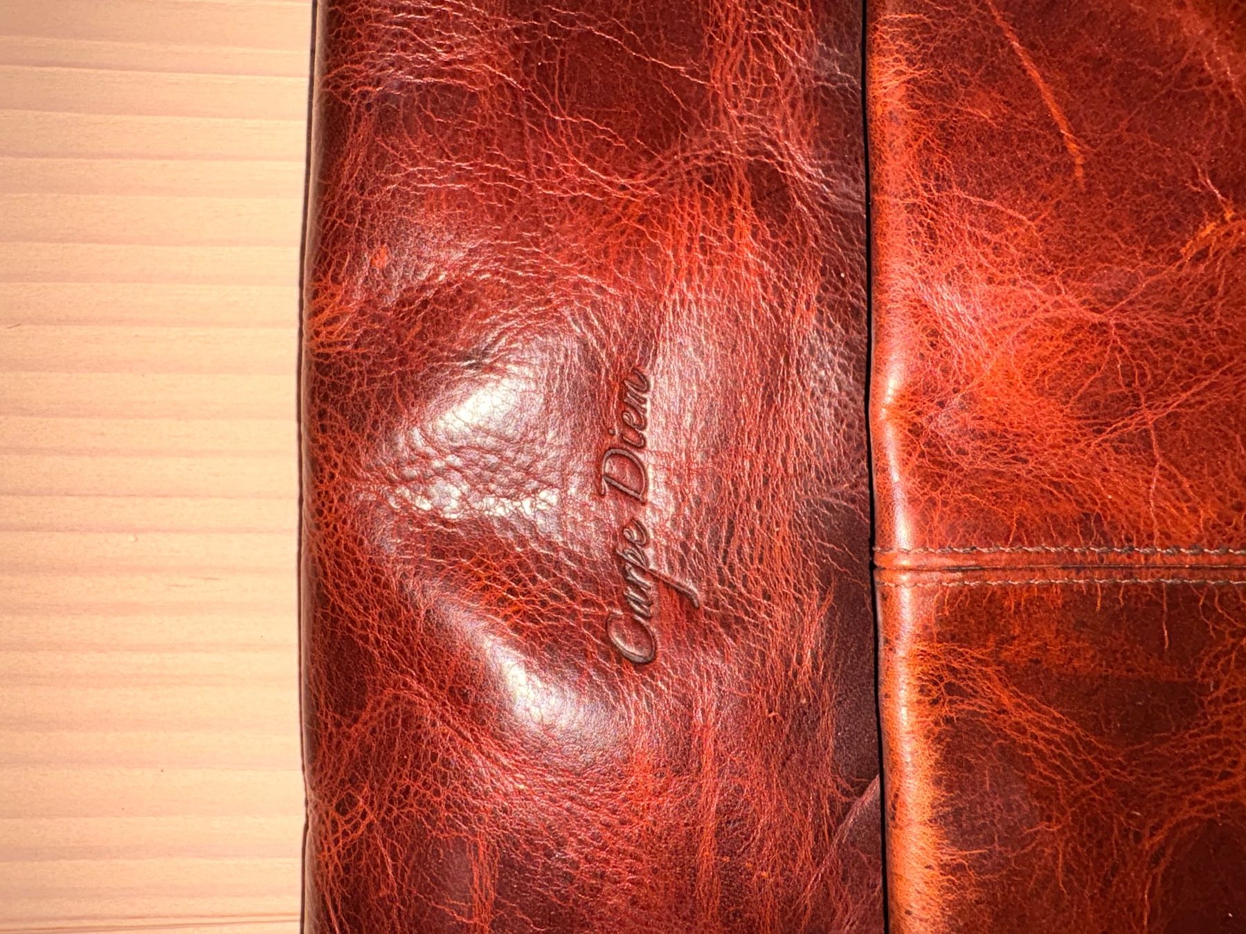 Borse: Tasche Echtleder Carpe Diem – Usato da Ottenbach venduto da lolrofi04 4