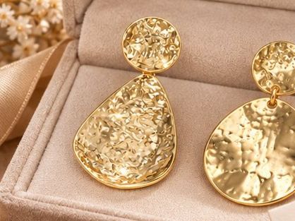 Orecchini pendenti & Orecchini a lobo: Ohrringe vergoldet – Nuovo e nell'imballaggio originale da Hemmental venduto da Aureumgold 2