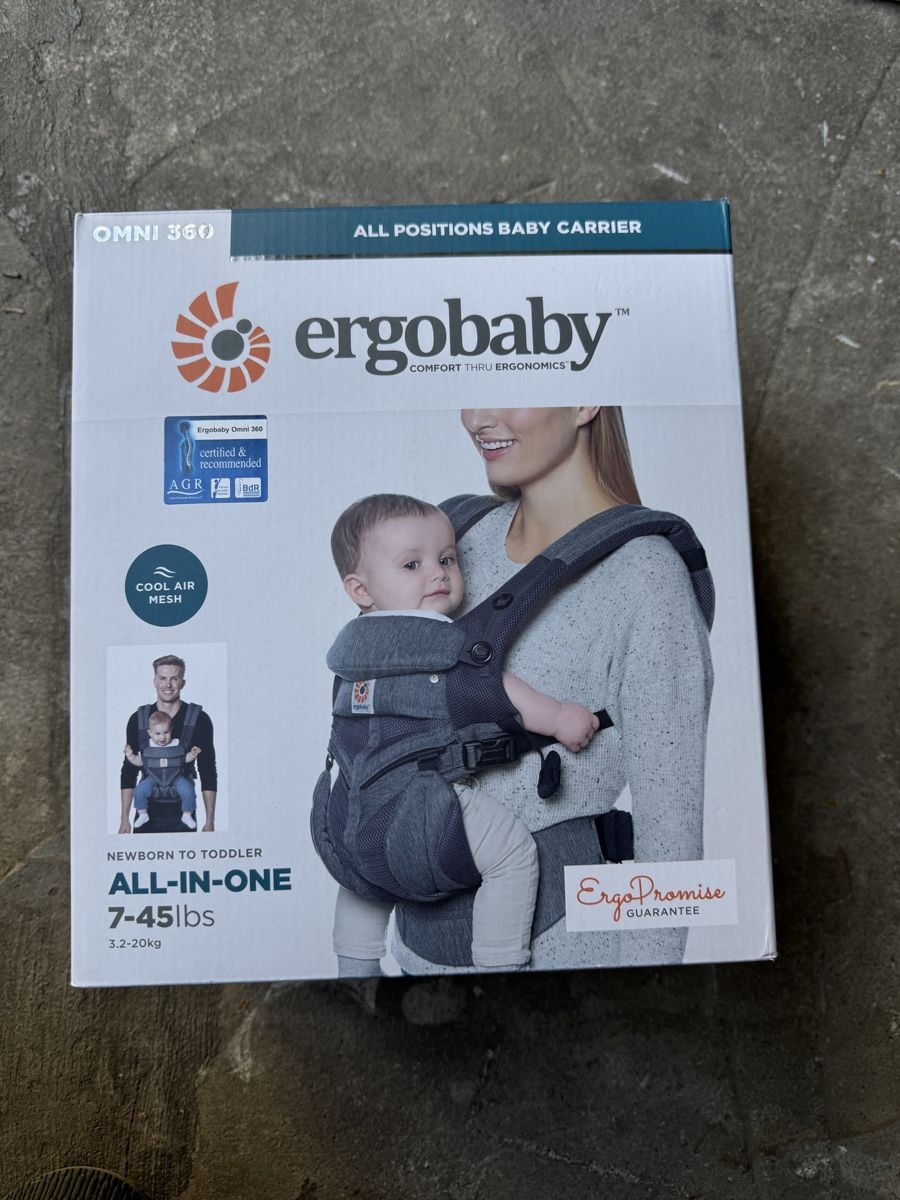 Ergo Baby Marsupi portabebè: OMNI 360 Ergobaby – Nuovo (secondo la descrizione) da Dintikon venduto da jet_q5xl