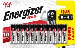 Energizer Batterien AAA 8+4